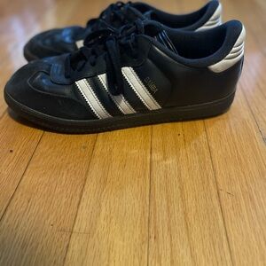 Adidas Samba Black and White Shoes used